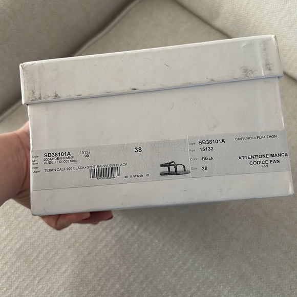 See by Chloe Nola black Braided Strap Thong Sandals - Picture 6 of 7